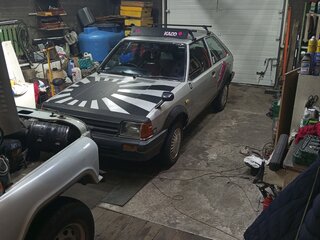 1985 Mazda Familia V (BF), серебристый, 185000 рублей, вид 5