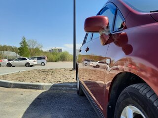 2007 Nissan Tiida I, пурпурный, 800000 рублей, вид 3
