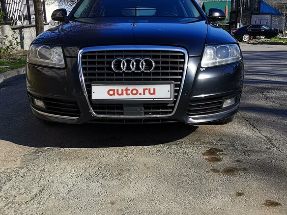 2010 Audi A6 III (C6) Рестайлинг, чёрный, 1300000 рублей - вид 1