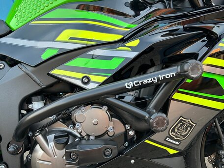 2019 Kawasaki ZX-6 Ninja, зелёный, 900000 рублей, вид 3