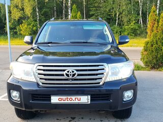 2012 Toyota Land Cruiser 200 Series Рестайлинг 1, чёрный, 4200000 рублей, вид 1