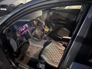 2011 Kia Rio II Рестайлинг, серебристый, 700000 рублей, вид 4
