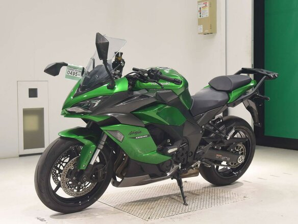 2020 Kawasaki Ninja 1000 SX, зелёный - вид 3