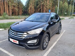 2014 Hyundai Santa Fe III, чёрный, 1870000 рублей, вид 2