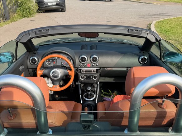 2000 Audi TT I (8N), серый, 1550000 рублей - вид 11