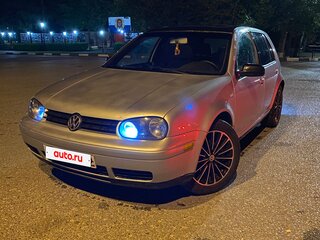 2002 Volkswagen Golf IV, серебристый, 287000 рублей, вид 1