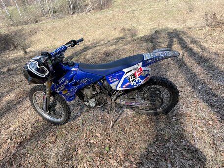 2005 Yamaha YZ450F, синий, 400000 рублей, вид 1