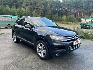 2010 Volkswagen Touareg II, чёрный, 1920000 рублей, вид 1