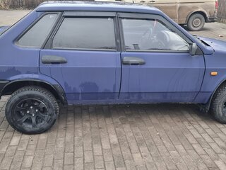 1999 Lada (ВАЗ) 21099, синий, 190000 рублей, вид 3