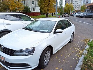 2016 Volkswagen Jetta VI Рестайлинг, белый, 1050000 рублей, вид 4