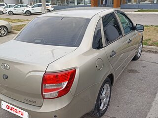 2013 Lada (ВАЗ) Granta I, серый, 550000 рублей, вид 4