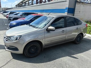2021 Lada (ВАЗ) Granta I Рестайлинг, серый, 600000 рублей, вид 4
