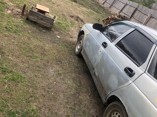 2003 Lada (ВАЗ) 2110, серебристый, 100000 рублей, вид 2