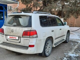 2013 Lexus LX 570 III Рестайлинг, серебристый, 4059000 рублей, вид 2