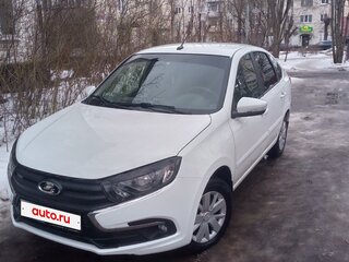 2020 Lada (ВАЗ) Granta I Рестайлинг, белый, 850000 рублей, вид 1