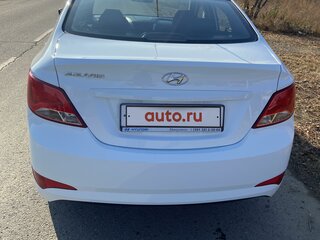 2016 Hyundai Solaris I Рестайлинг, белый, 1295000 рублей, вид 4
