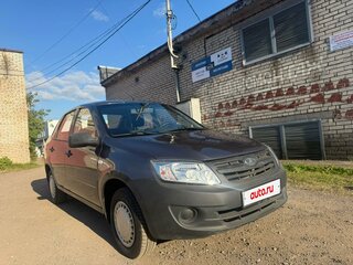 2014 Lada (ВАЗ) Granta I, серебристый, 380000 рублей, вид 3