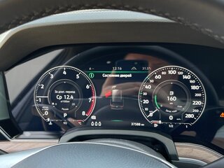 2020 Volkswagen Touareg III, чёрный, 6500000 рублей, вид 5