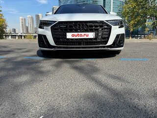 2022 Audi A8 55 TFSI IV (D5) Рестайлинг, белый, 8930000 рублей, вид 3