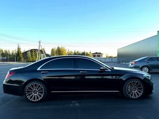 2014 Mercedes-Benz S-Класс 400 Long VI (W222, C217), чёрный, 2750000 рублей, вид 4