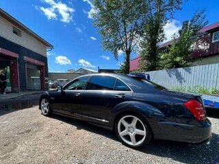 2006 Mercedes-Benz S-Класс 350 Long V (W221), чёрный, 1600000 рублей, вид 4