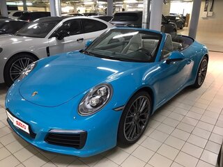 2016 Porsche 911 Carrera VII (991) Рестайлинг, голубой, 12250000 рублей, вид 1