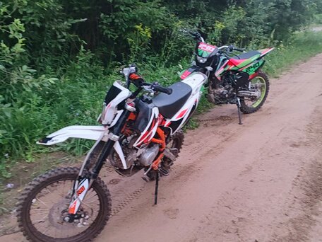 2026 Kayo Basic TT125, белый, 55000 рублей, вид 4