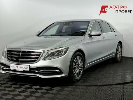 2018 Mercedes-Benz S-Класс 350 d VI (W222, C217) Рестайлинг, серый, 3450000 рублей, вид 1