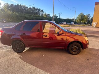 2013 Lada (ВАЗ) Granta I, красный, 260000 рублей, вид 2