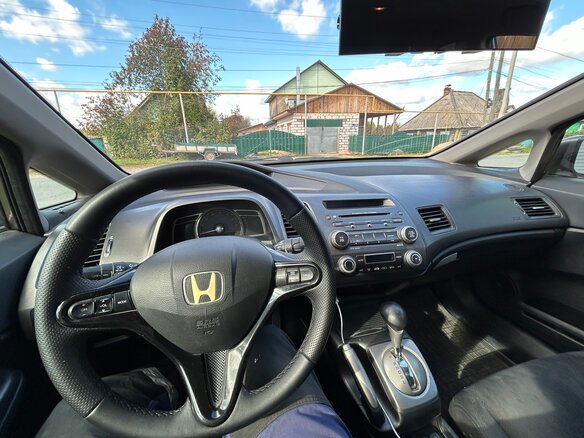 2009 Honda Civic Hybrid VIII Рестайлинг, серый, 500000 рублей - вид 10