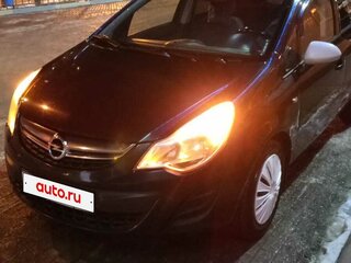 2011 Opel Corsa D Рестайлинг II, чёрный, 380000 рублей, вид 1