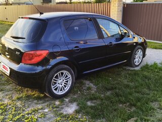 2007 Peugeot 307 I Рестайлинг, синий, 450000 рублей, вид 4