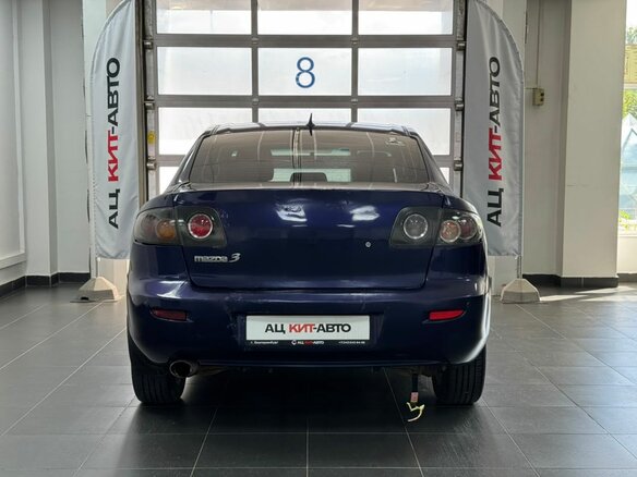 2006 Mazda 3 I (BK) Рестайлинг, синий - вид 6
