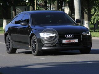 2014 Audi A6 IV (C7), чёрный, 1800000 рублей, вид 4