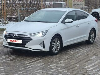 2019 Hyundai Elantra VI (AD) Рестайлинг, белый, 950000 рублей, вид 1
