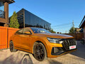 2019 Audi Q8 45 TDI I (4M), оранжевый, 7100000 рублей