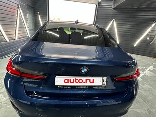 2021 BMW 3 серии 318d VII (G2x), синий, 3700000 рублей, вид 4