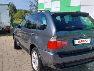 2002 BMW X5 3.0i I (E53), серый, 1050000 рублей, вид 5