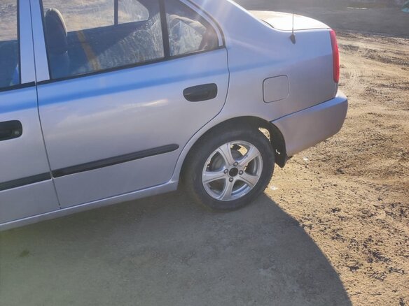 2005 Hyundai Accent ТагАЗ II, серый, 390000 рублей - вид 12
