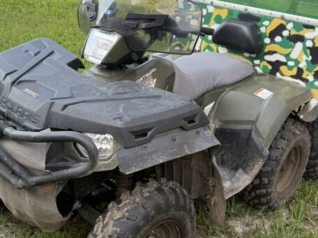 2012 Polaris Sportsman 800, зелёный, 1000000 рублей, вид 2