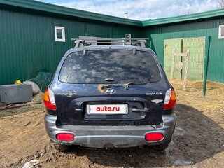 2004 Hyundai Santa Fe I, синий, 450000 рублей, вид 4