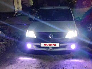 2009 Renault Logan I, серый, 330000 рублей, вид 2