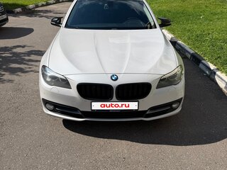 2014 BMW 5 серии 520d VI (F10/F11/F07) Рестайлинг, белый, 1690000 рублей, вид 1