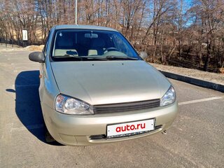 2009 Lada (ВАЗ) Kalina I, жёлтый, 280000 рублей, вид 5