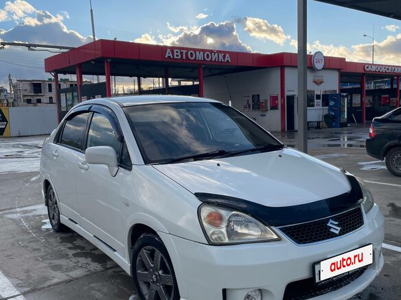 2004 Suzuki Aerio, белый, 450000 рублей