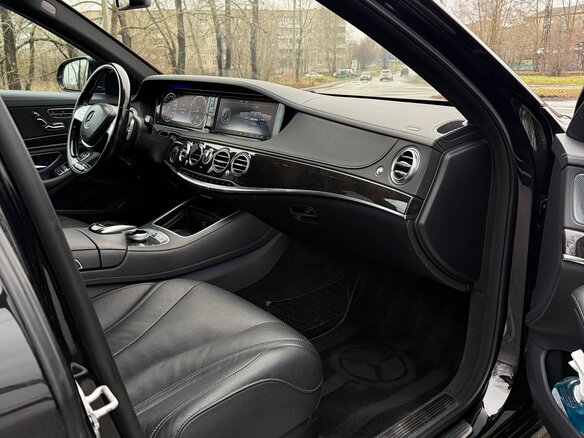 2016 Mercedes-Benz S-Класс 350 CDI BlueTEC Long 9G-TRONIC VI (W222, C217), чёрный, 3800000 рублей - вид 13
