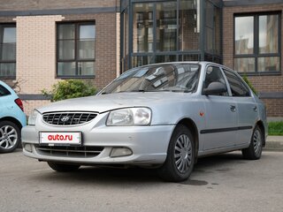 2005 Hyundai Accent ТагАЗ II, серебристый, 250000 рублей, вид 1