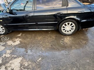 2006 Hyundai Sonata ТагАЗ IV (EF) Рестайлинг, чёрный, 310000 рублей, вид 4