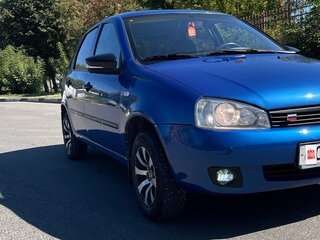 2007 Lada (ВАЗ) Kalina I, синий, 260000 рублей, вид 3