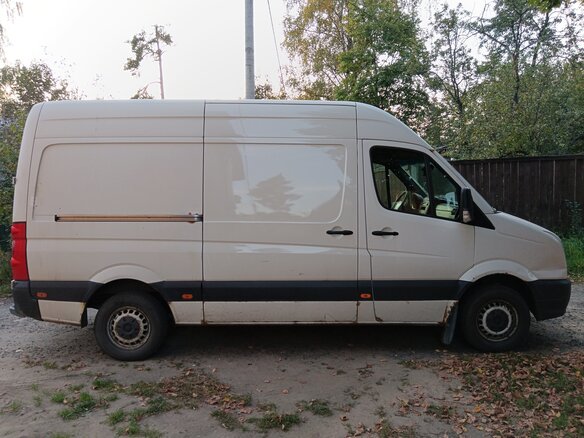 2008 Volkswagen Crafter, белый, 1000000 рублей - вид 4